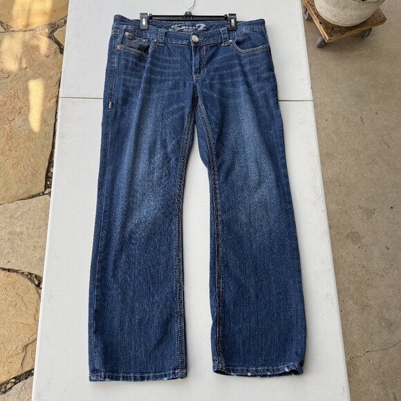 Luxe Bootcut Jeans Dark Wash – Size 16 - Picture 1 of 6